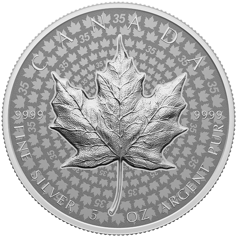 Image for 2023 $50 Fine Silver Coin Ultra-High Relief 5-OZ. SML from TD Precious Metals